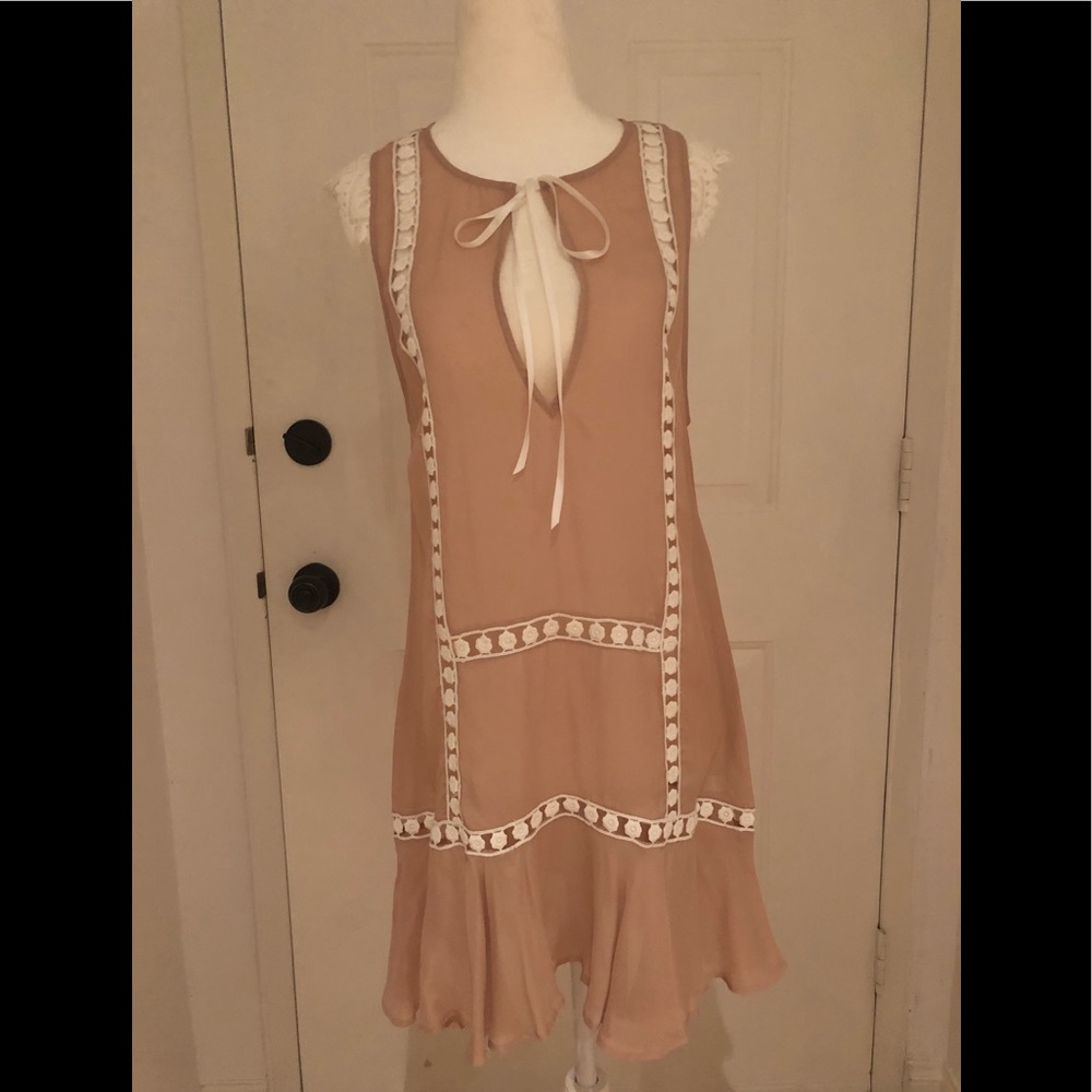 For Love and Lemons SKIVVIES silk babydoll dress